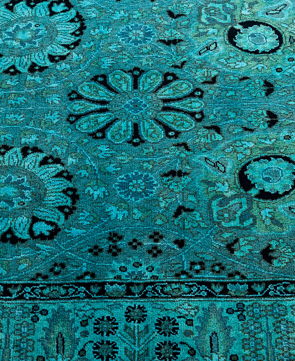 Adorn Hand Woven Rugs Fine Vibrance M1270 Rug Collection In Blue