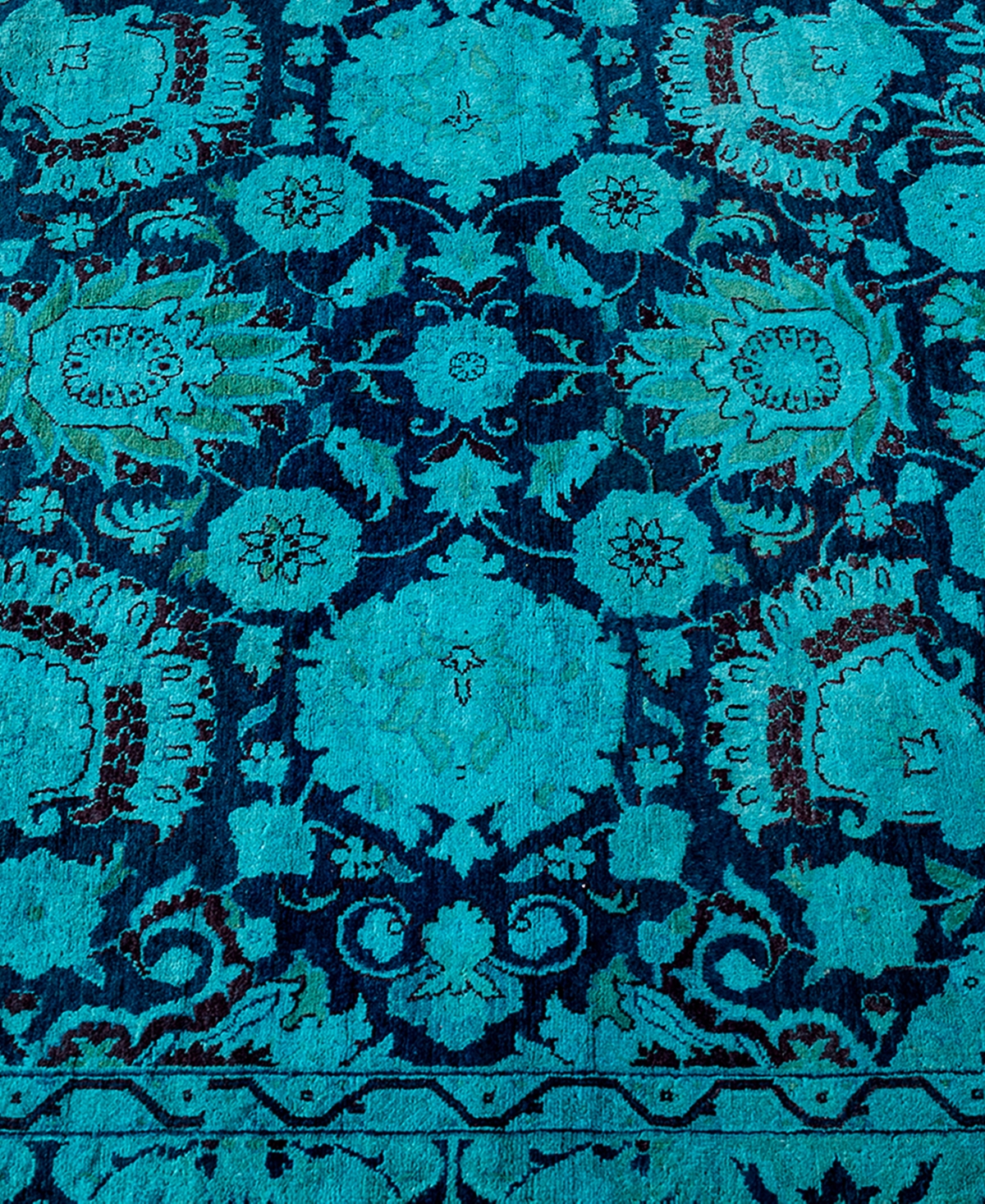 Adorn Hand Woven Rugs Fine Vibrance M1181 Rug Collection In Blue