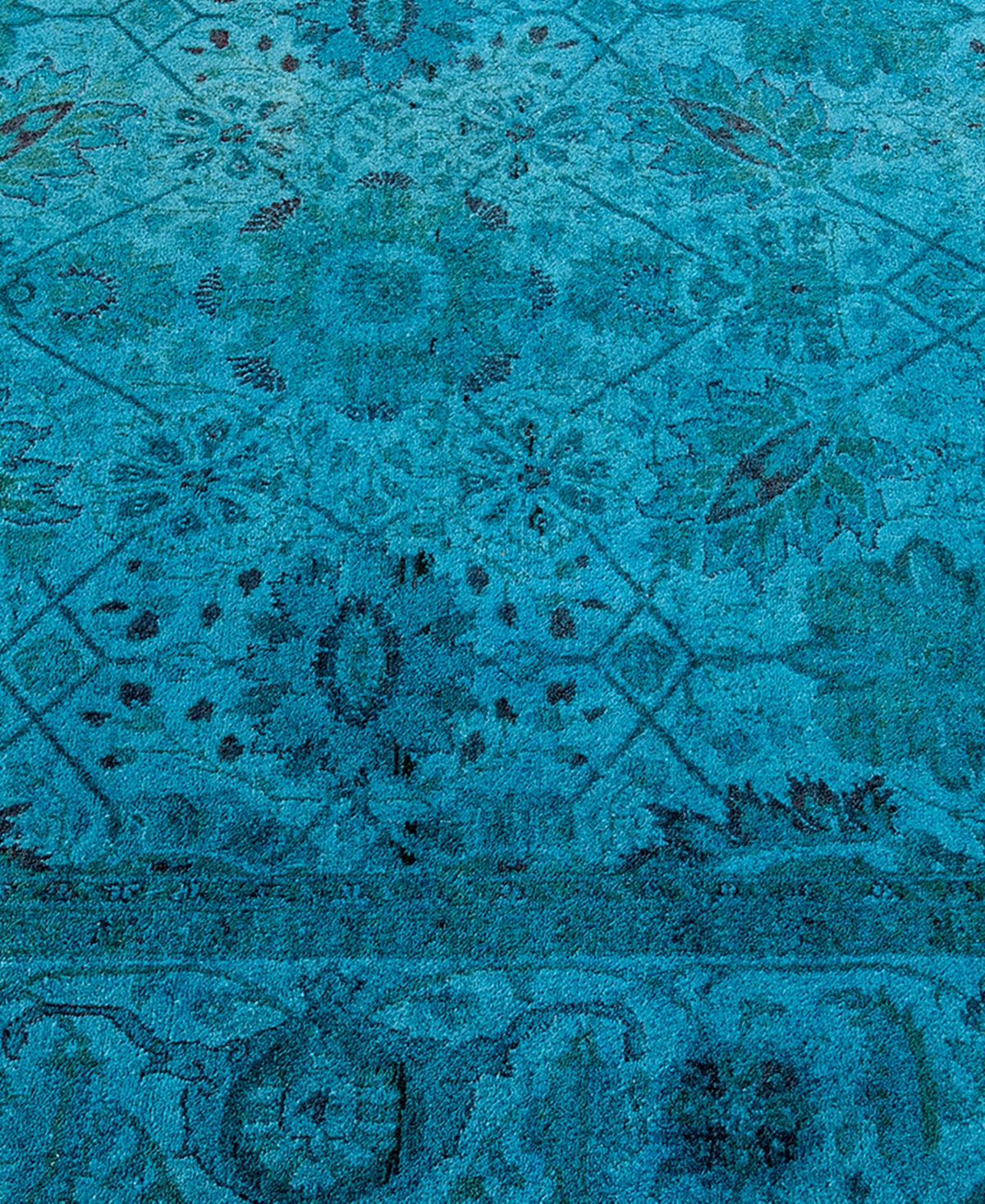 Adorn Hand Woven Rugs Fine Vibrance M1437 4'8''x7'3'' Area Rug In Blue