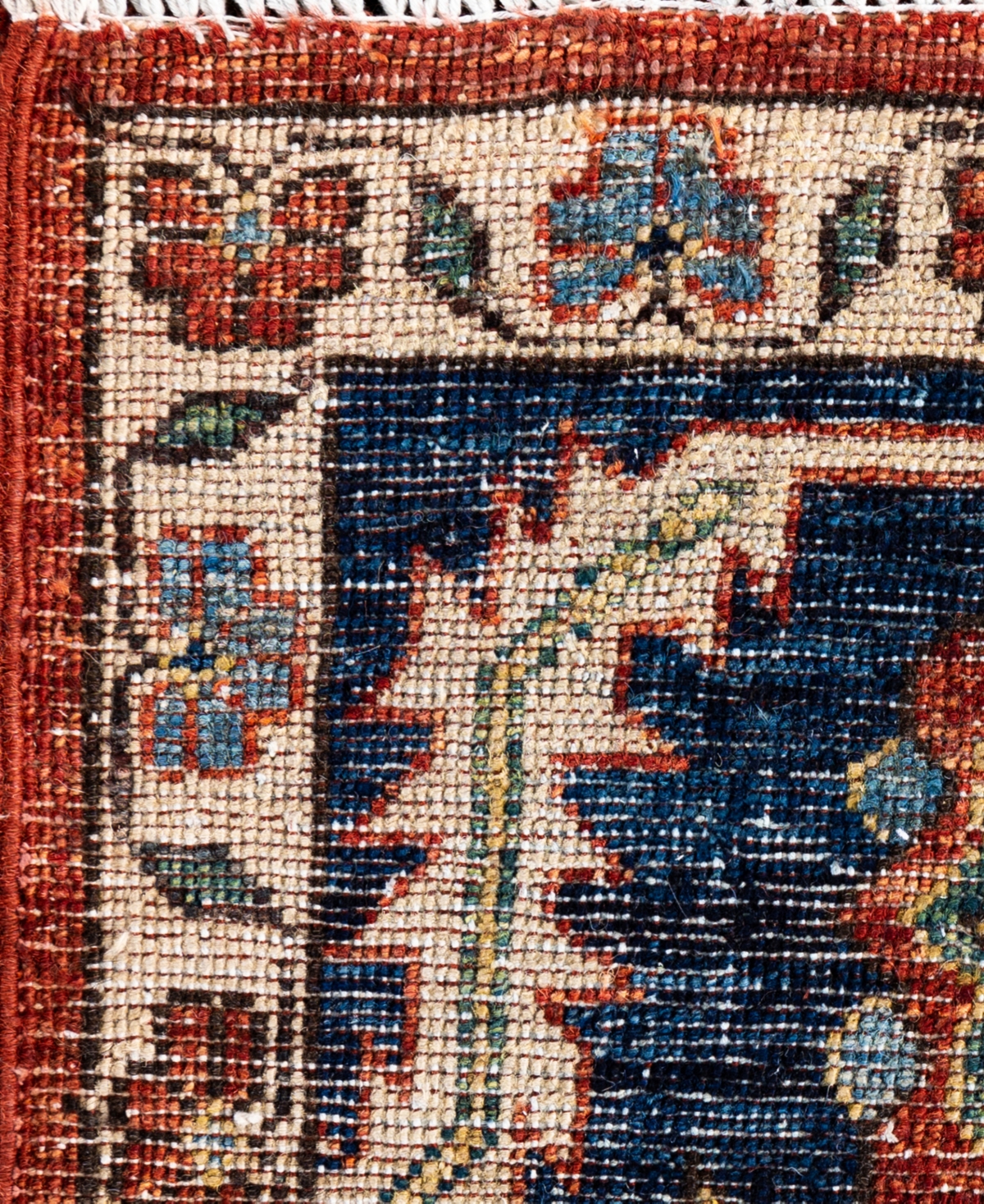 Adorn Hand Woven Rugs Serapi M1945 8'1''x10'1'' Area Rug In Red