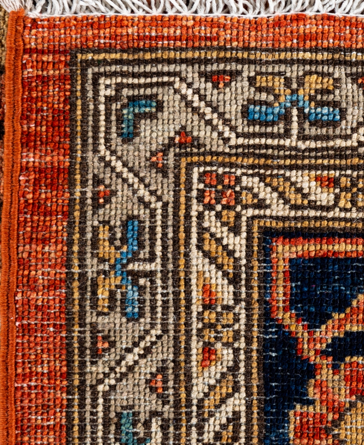 Adorn Hand Woven Rugs Serapi M1945 9'x11'11'' Area Rug In Orange
