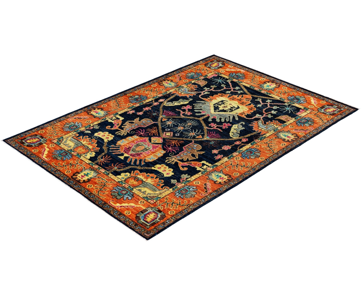 Adorn Hand Woven Rugs Serapi M1945 4'3''x6'2'' Area Rug