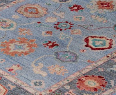 Colorful Oushak M1945 8'x9'9'' Area Rug