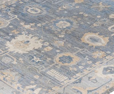 Colorful Oushak M1945 9'1''x11'11'' Area Rug