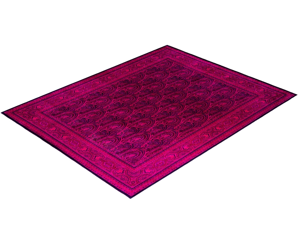Adorn Hand Woven Rugs Fine Vibrance M930 8'x10'3'' Area Rug In Pink