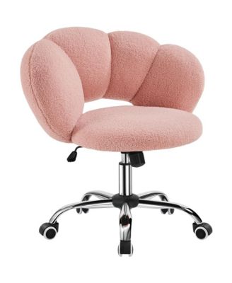 Boucle Upholstered Home Office Chair