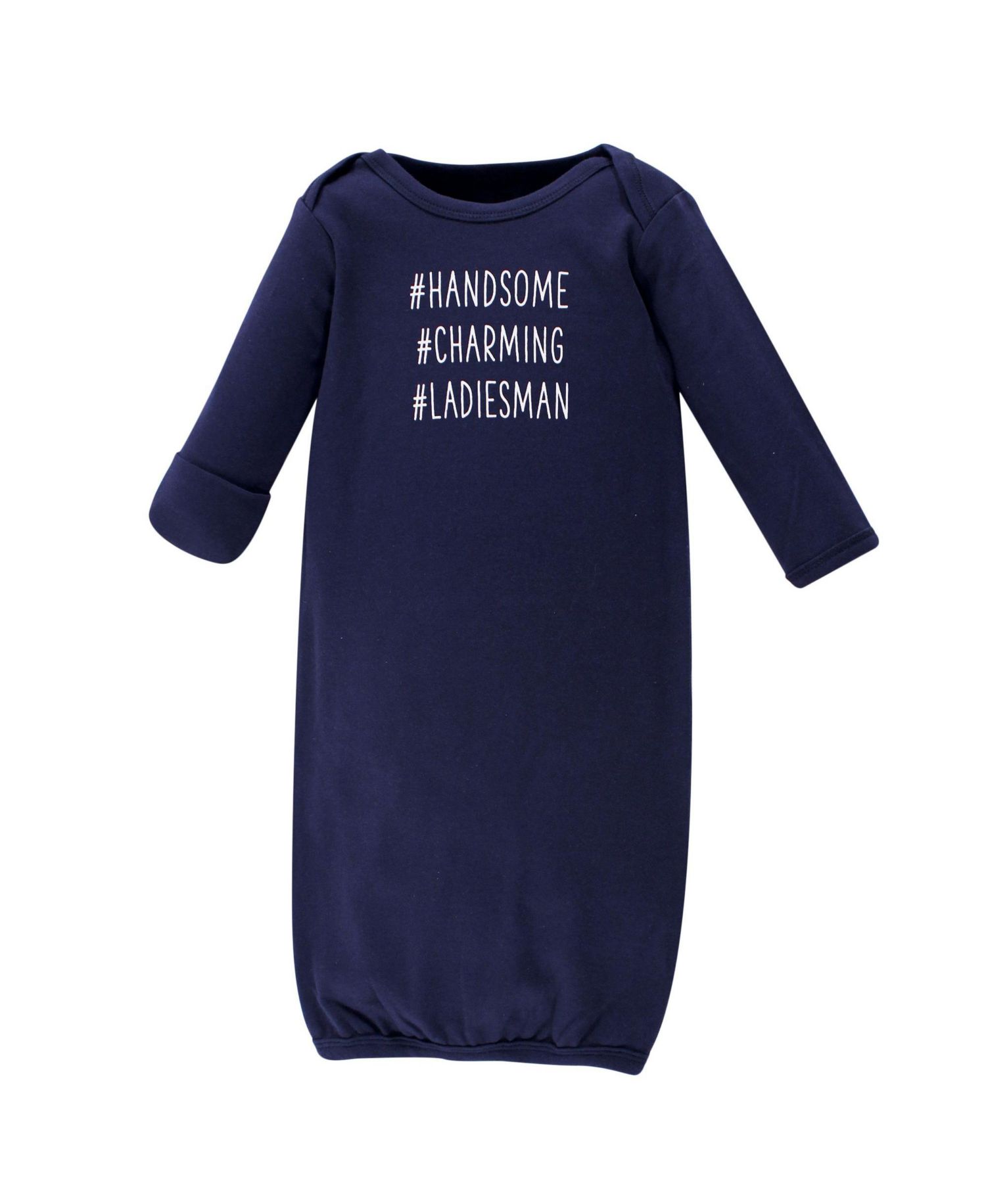 Baby Boys Hudson Super Soft Cotton Gowns