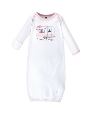 Baby Girls 4Pk Interlock Gowns