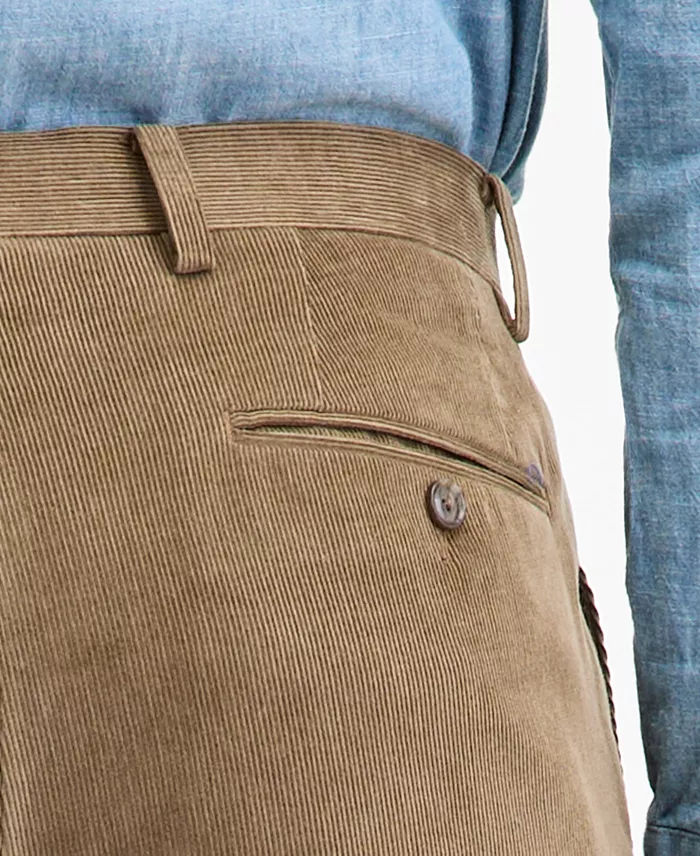Men's Modern-Fit Solid Corduroy Pants - thumbnail 3