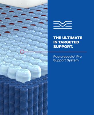 Posturepedic West Hill 14" Firm Tight Top Mattress Set - Split Queen