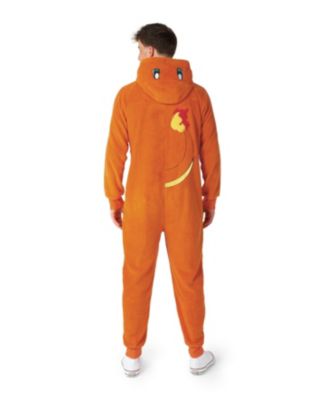 Men's Official Gengar Union Suit - PokEmon Body Suit for Adults - Purple