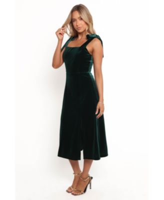 Women's Laurel Velvet Midi Dress