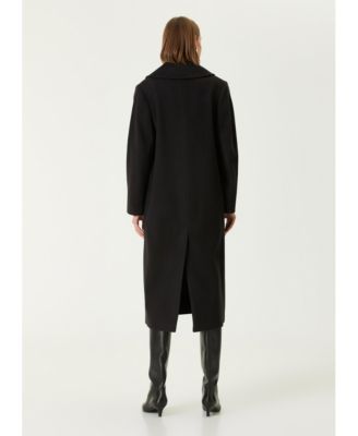 Women's Wool-Cashmere Blend Coat