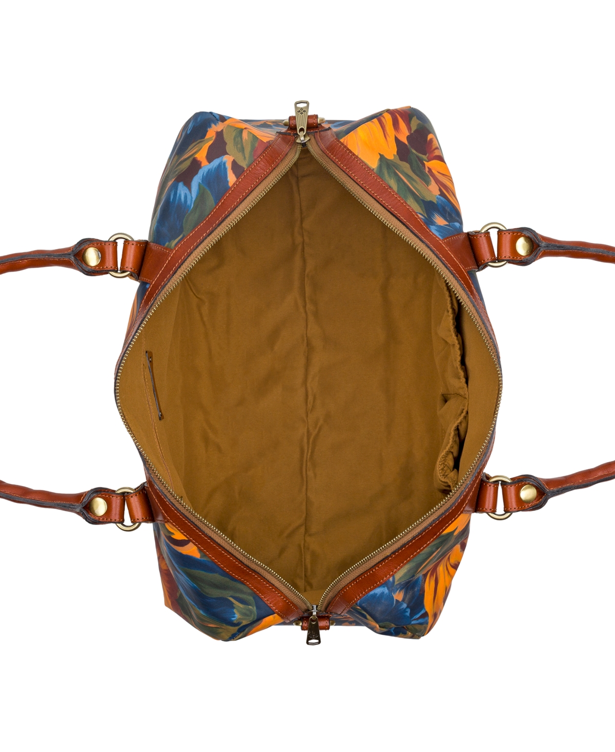 PATRICIA NASH MILANO WEEKENDER ZIPPER DUFFLE BAG 