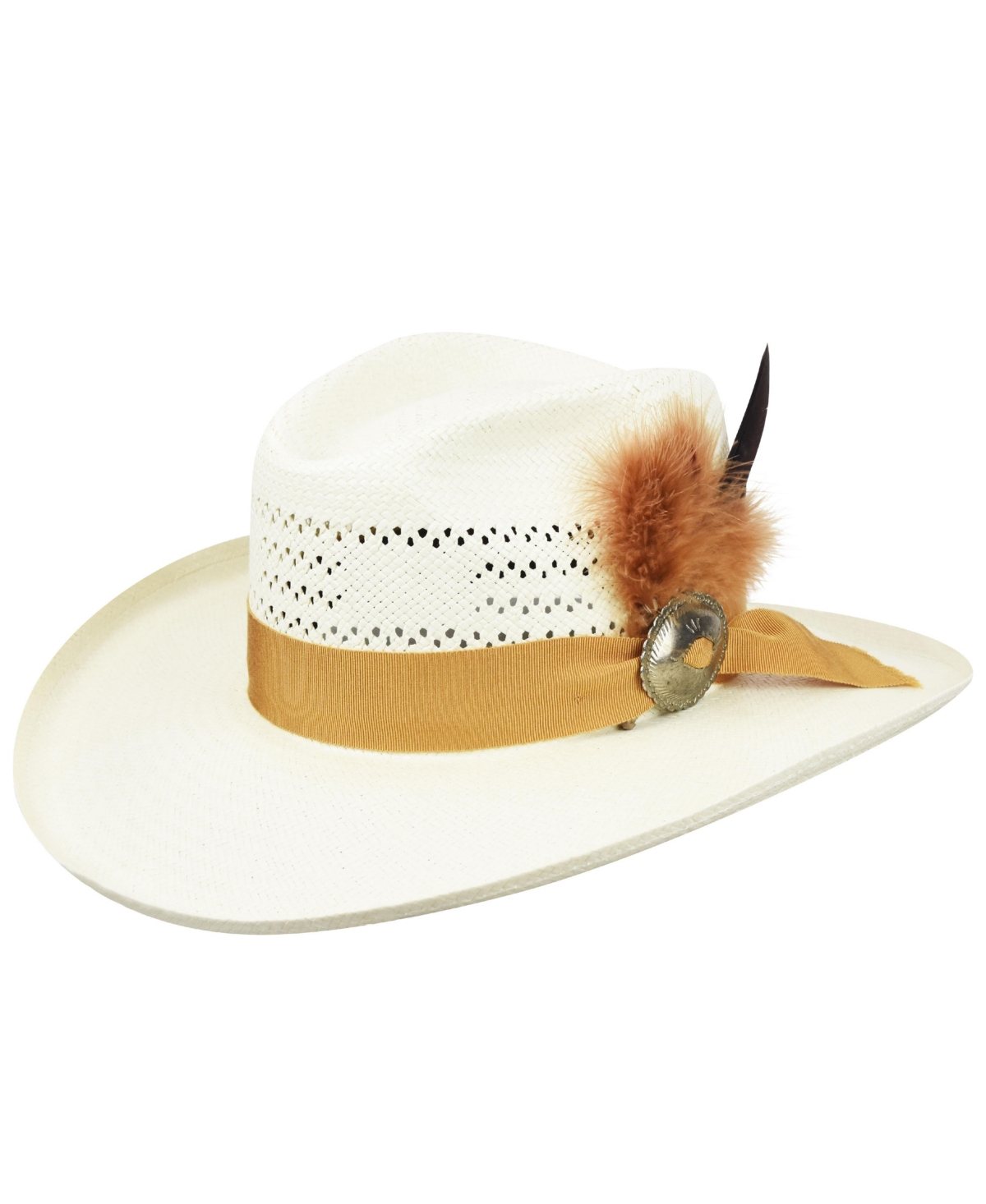 Men's Adair Western Hat Cowboy Western - Ivory
