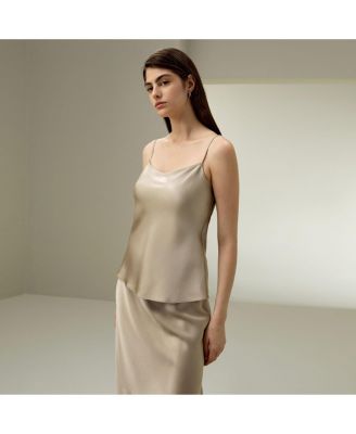 Women's Double-Faced Silk Charmeuse Camisole