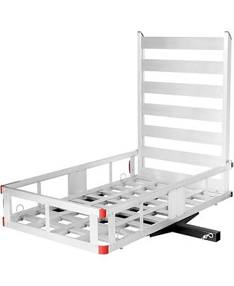 50 inch x 29.5 inch Hitch-Mounted Mobility Cargo Carrier