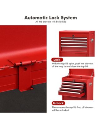 6-Drawer Tool Chest w/ Heightening Cabinet