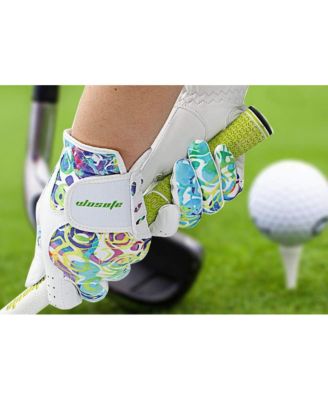 Golf Gloves for Women Ladies Soft Leather Accessories Breathable for Non Slip Gloves 1 Pair