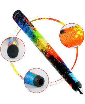 GOLF Putter Grip Two types of grips with different materials and weights Comfortable Advanced Texture Control and High-feedback Golf Putter Grip Stroke Enhancement Soft &Tacky Superior Traction