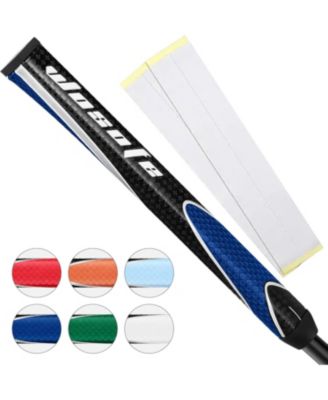 Golf Putter Grip 87g Midsize Non Slip PU Lightweight Advanced Surface Texture Extreme Grip Comfort Non-Slip 6 Colors 2 double sided tape