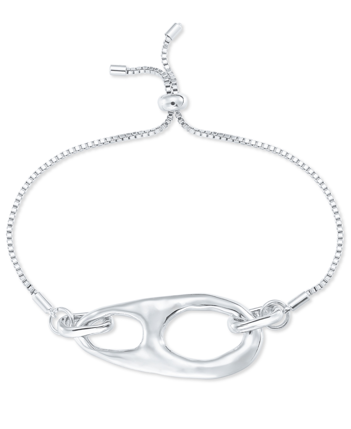 Style & Co Hammered Sculptural Slider Bracelet, Exclusively At Macy's