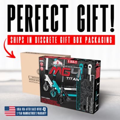 Pro Stunt Scooter for Kids and Teens Ages 8 - 12 – Lightweight Durable Trick Scooter – MG4 - Teal