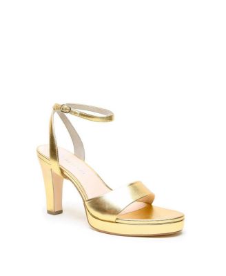 Women's Gold Marilyn Customizable Platform