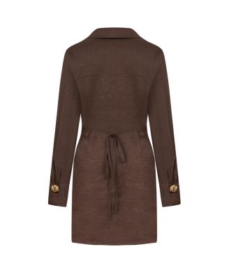 Women's Mini Dress with Accessory Detail