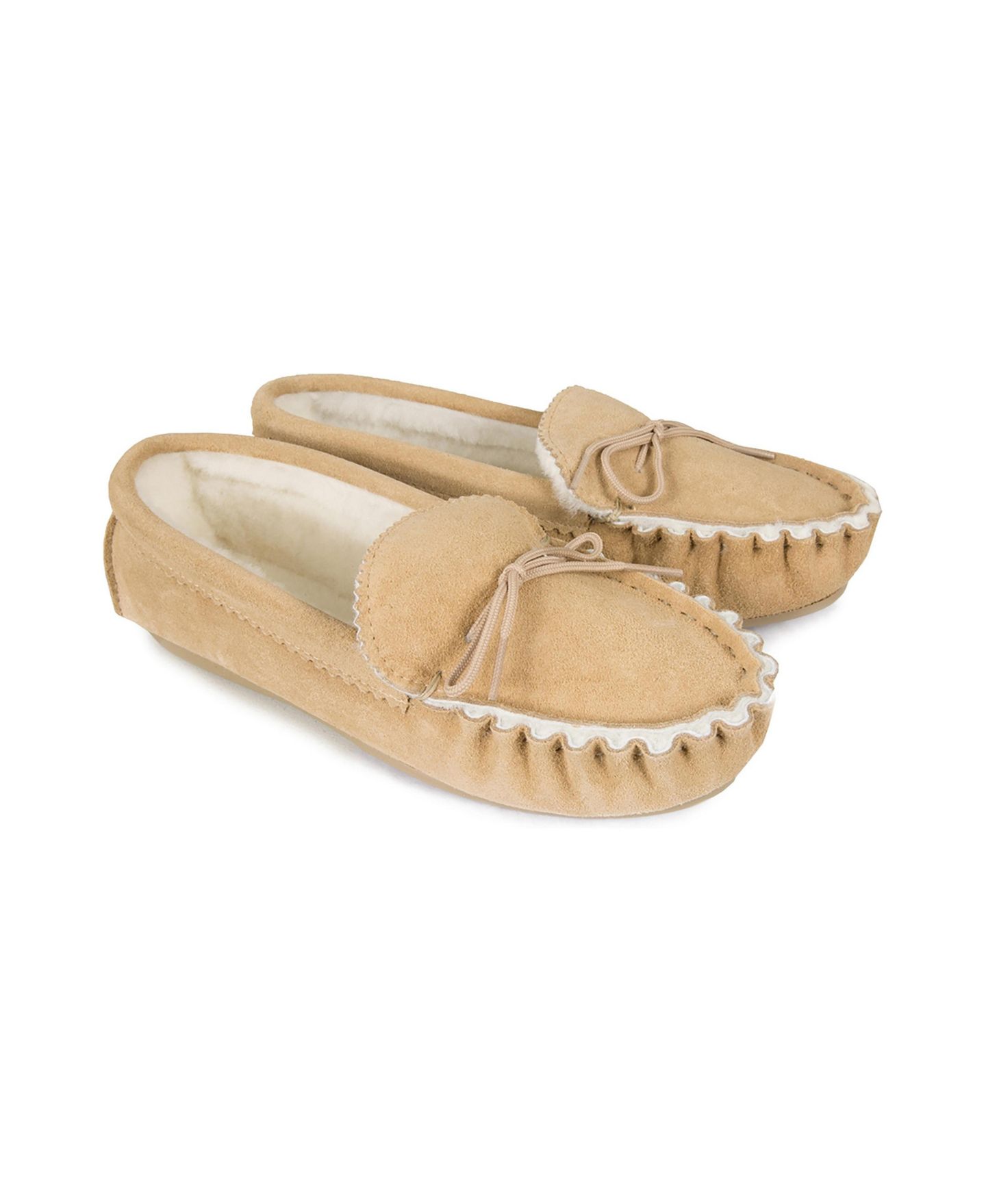 Женские тапочки Celtic & Co. Loafer Moccasin Slippers, цвет: Верблюжий — фото 2