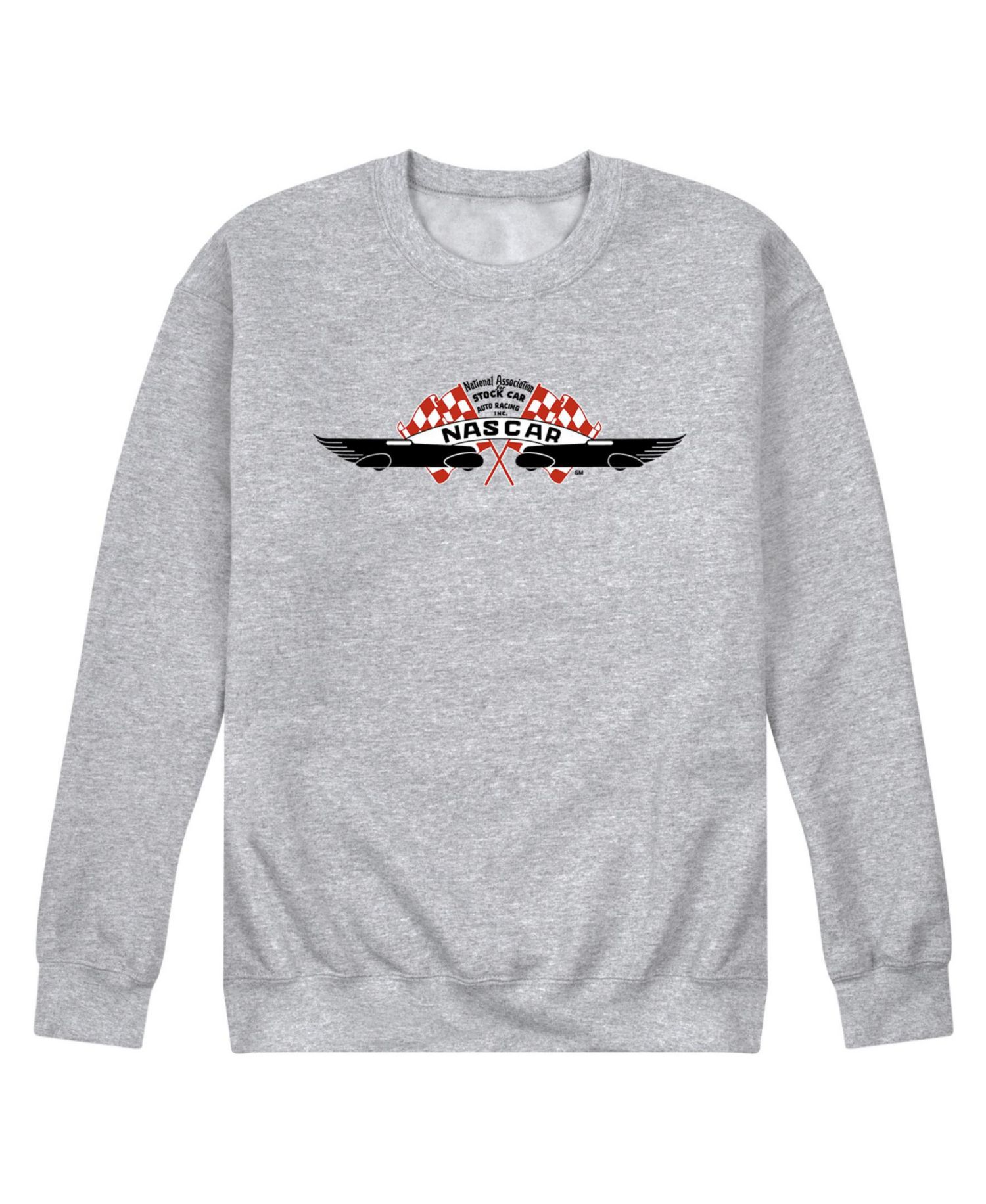 Men's NASCAR Logo Long Sleeve Fleece T-Shirt