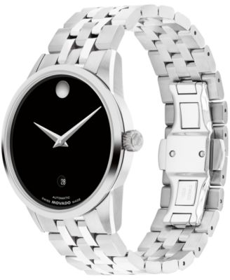 Men's Museum Classic Swiss Automatic Stainless-Steel Watch, 40mm