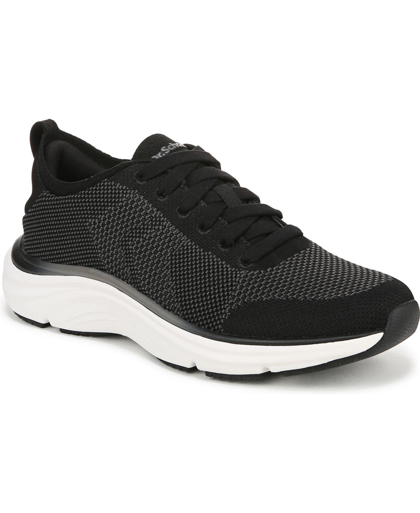 Женские кроссовки Dr. Scholl's Feel Support Washable Lace Up, цвет: Чёрный — фото 1