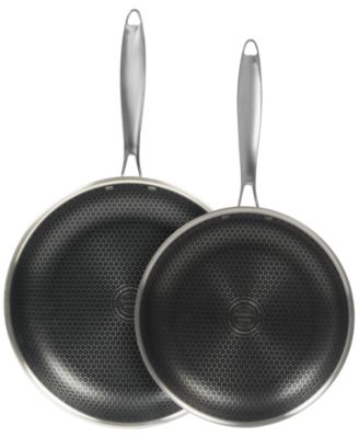 Sedona Kitchen - Glidesteel Sainless Steel Nonstick 2-Pc. Frypan Set