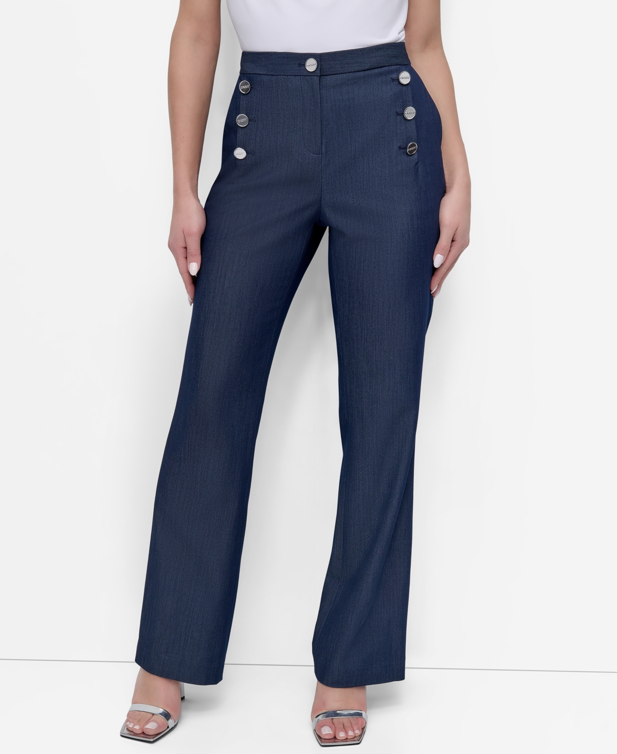 DKNY WOMEN'S SAILOR DENIM PANT 