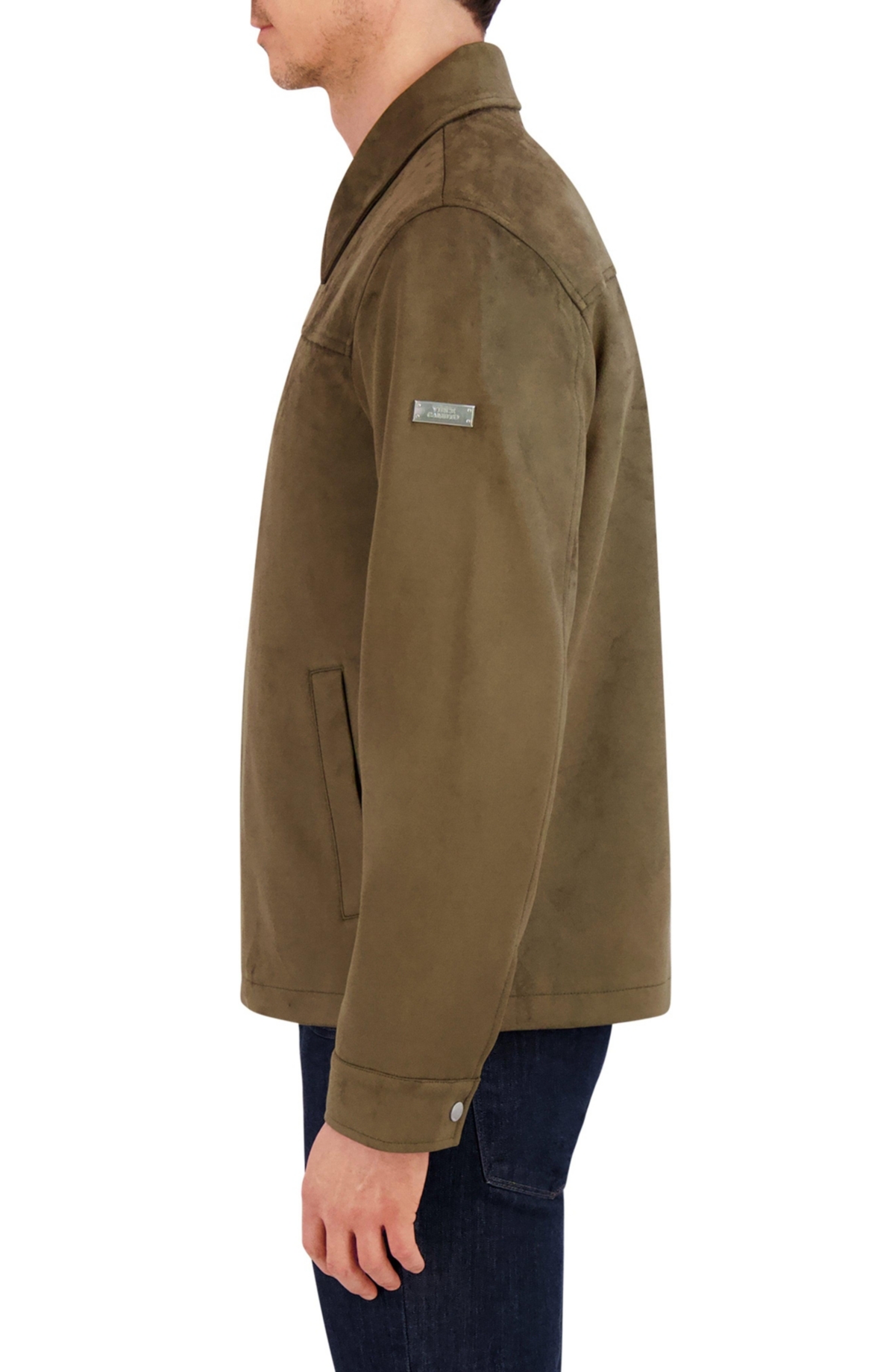 Vince Camuto Men's James Dean Transitional Coat In Dark Olive