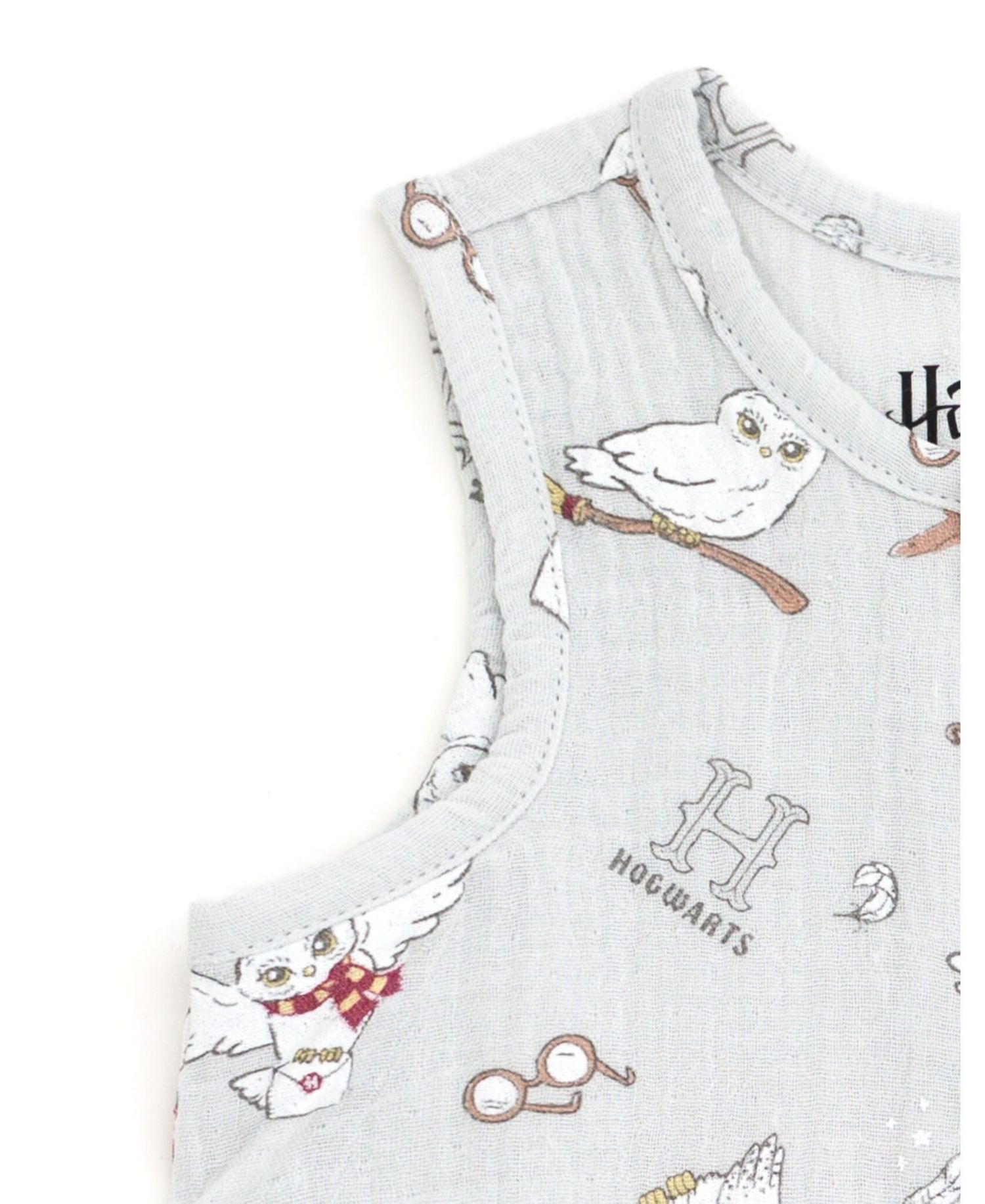 Baby Boys Hedwig Henley Sleeveless Romper