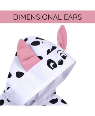 Girls Disney Lilo & Stitch French Terry Zip Up Cosplay Hoodie