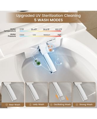 Tankless One-Piece Smart Toilet with Auto Flush and Heated Seat