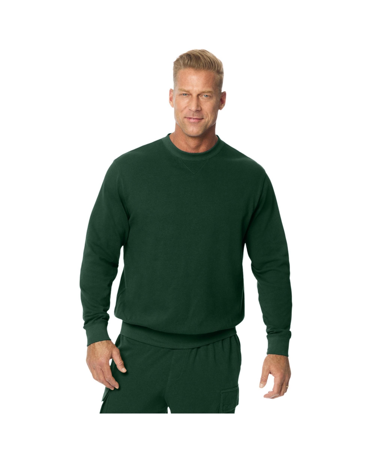 Men's French Terry Crewneck Sweatshirt - Hunter