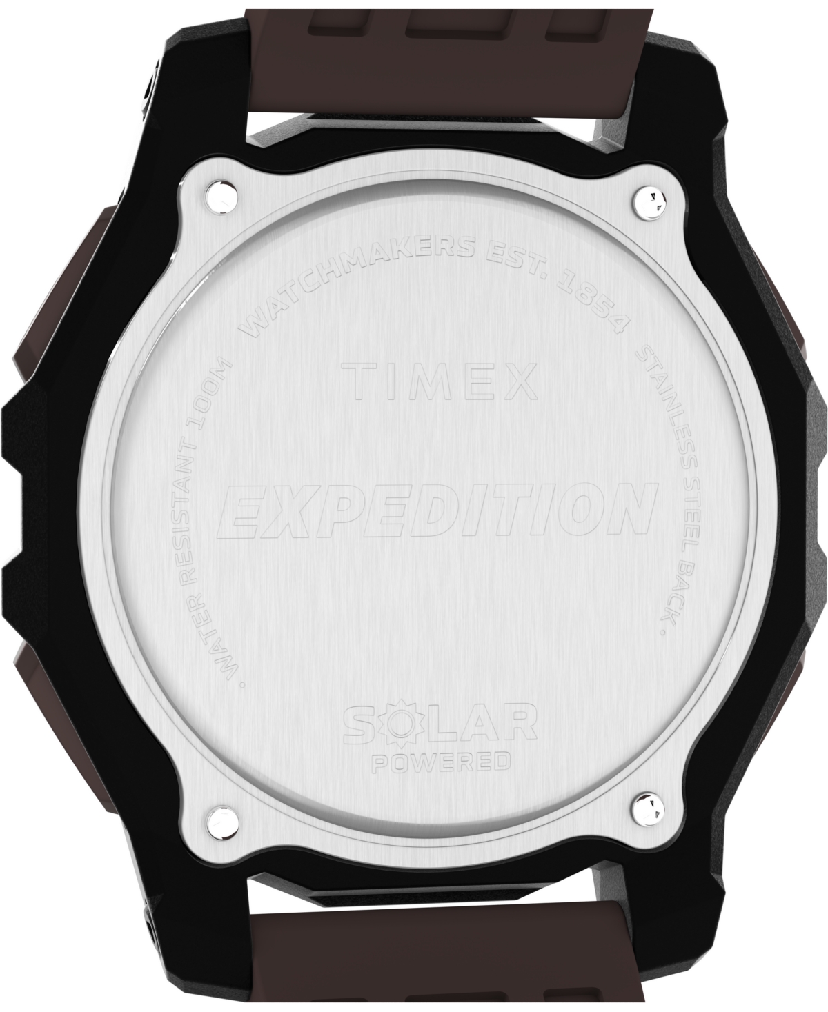 Timex Men's Chronograph Brown Silicone Watch, 49mm In Brown