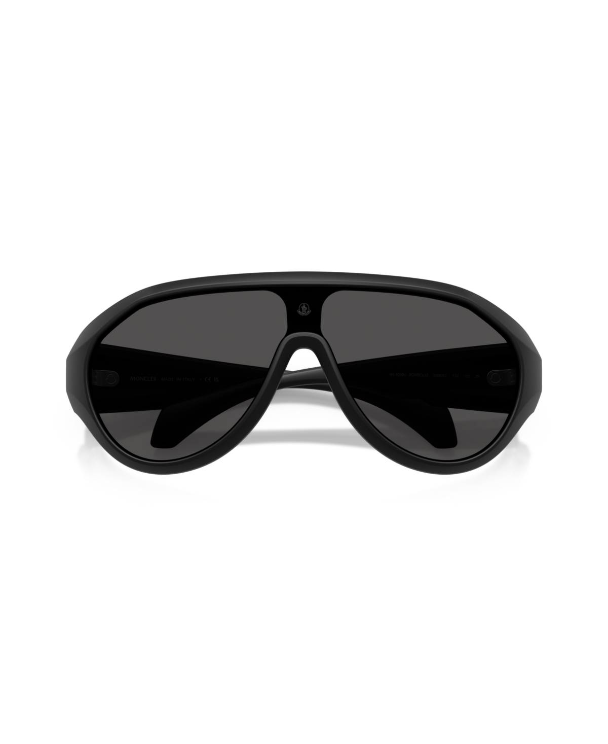 Shop Moncler Unisex Bombolle Sunglasses, Me8009u In Matte Black