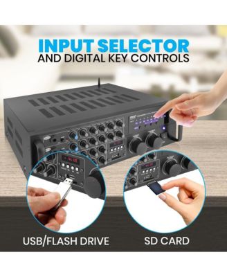 2000W Bluetooth Stereo Mixer Karaoke Amplifier - PMXAKB2000