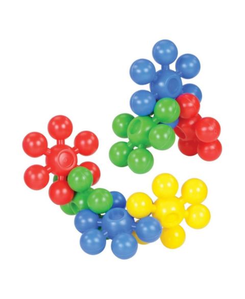 Детский конструктор Joyn Toys Jumbo Star Connectors 24-Piece Building Set, Ages 12-24 Months, цвет: Assorted Pre-Pack