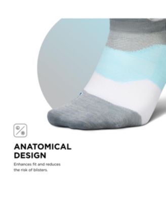 Men's Elite Ultra Light Cushion Ankle Socks - Sport Sock with Targeted Compression