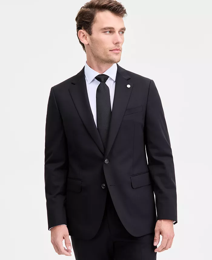 Men's Modern-Fit Wool-Blend Suit Separate Jacket