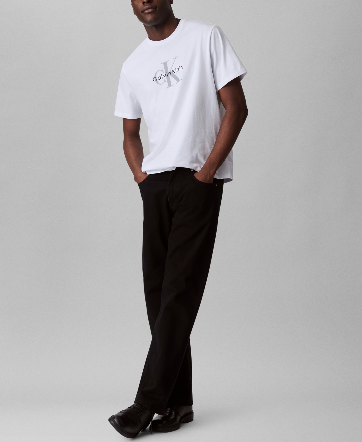 Calvin Klein T-shirt  Men Color White In Brilliant White