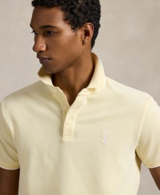 Men's Classic Stretch Oxford Mesh Polo Shirt