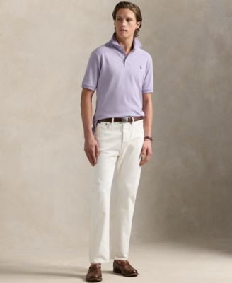 Men's Classic-Fit Stretch Mesh Polo Shirt