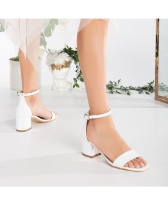 Iva Low Block Heel Sandals